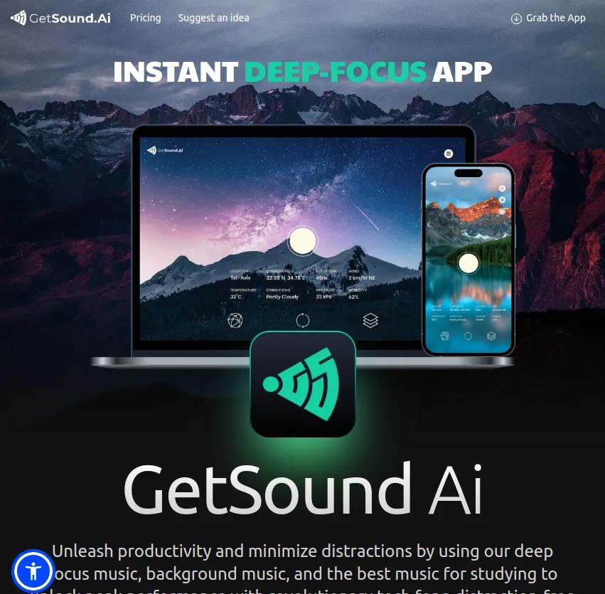 Boostez votre productivité avec Get Sound : musique de fond et de concentration pour un travail sans distraction. Découvrez notre techno révolutionnaire et transformez votre workflow !