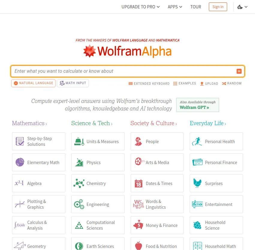 Découvrez Wolfram Alpha: l'outil révolutionnaire qui génère des réponses expertes grâce à des algorithmes avancés, une base de connaissances et une IA de pointe.