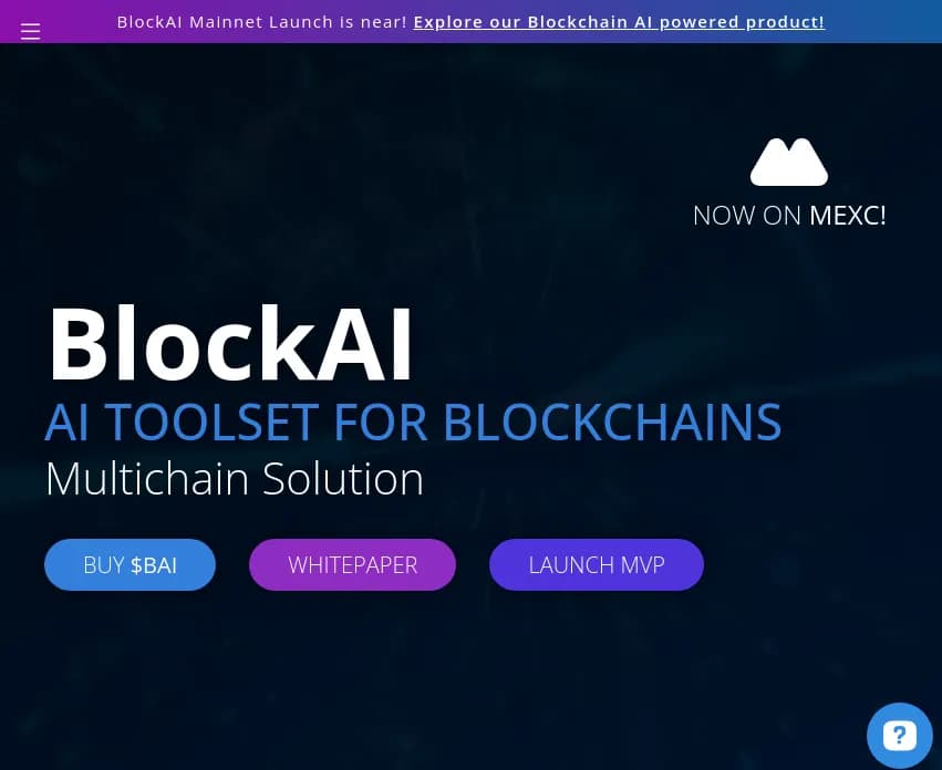 Découvrez BAI by BlockAI: l'alliance révolutionnaire de la blockchain et de l'IA. Transformez votre entreprise avec des solutions innovantes, sécurisées et transparentes.