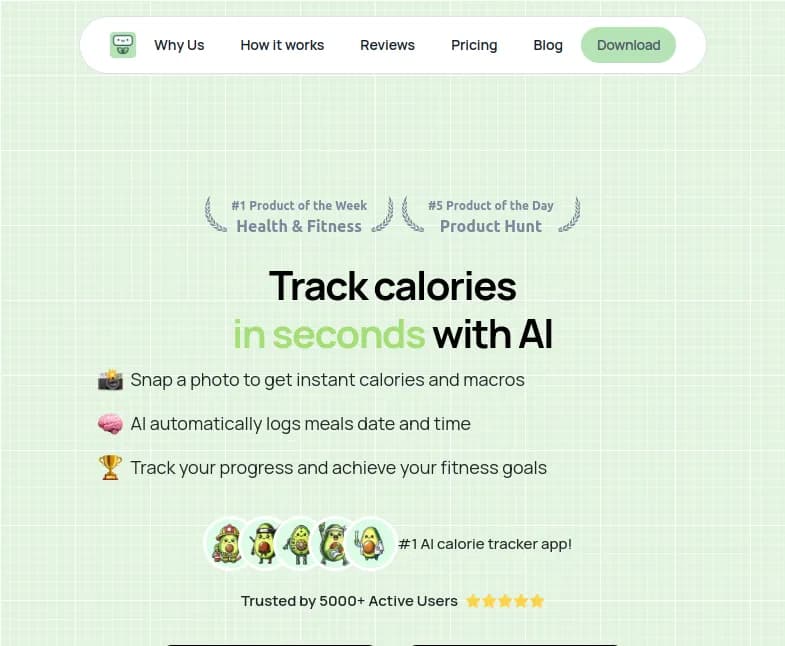 Screenshot of app Calorieasy App : Découvrez Calorieasy, l'appli qui simplifie le suivi alimentaire grâce à l'IA. Prenez simplement une photo de vos repas pour un décompte caloric et nutritif.