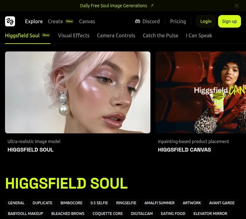 "Découvrez Higgsfield AI - une révolution en montage vidéo grâce à l'IA. Exprimez votre créativité en transformant vos vidéos en chef-d'œuvre. Essayez-le maintenant !"