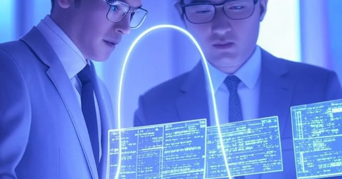 Représentation visuelle du système Agent0 avec deux agents IA en interaction autonome pour l'apprentissage par self-play