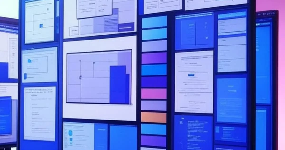Illustration conceptuelle des outils IA créatifs d'Adobe avec workflows automatisés et canvas infini