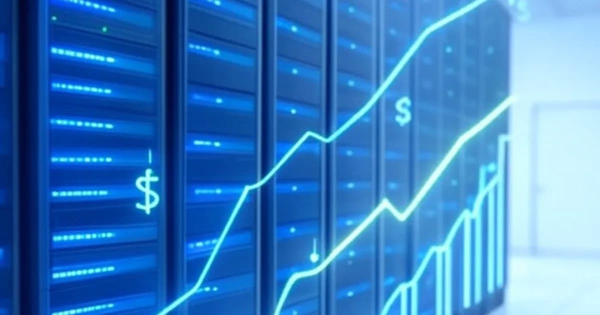 Visualisation de la croissance économique américaine boostée par les investissements en intelligence artificielle en 2025
